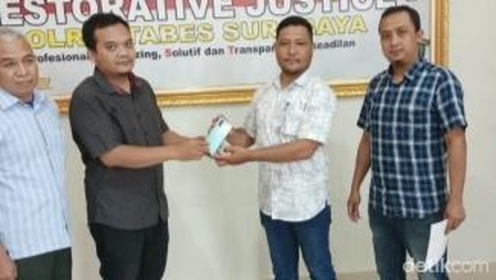 Dua kisah pencuri hp di Surabaya berakhir damai