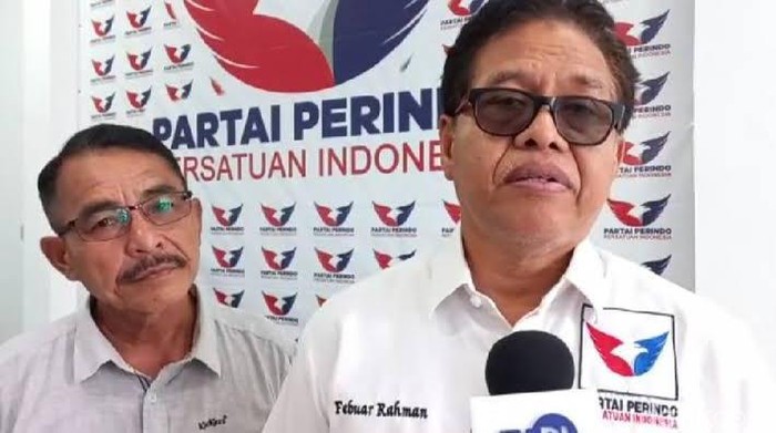 Ketua DPW Sumsel Partai Perindo Sumsel Febuar Rahman. (Candra/detikSumut)