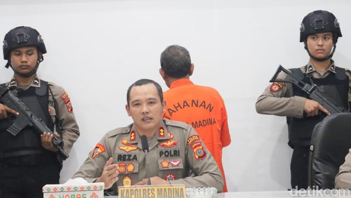 Pelaku penyiram air keras kepada wanita di Madina ditangkap.