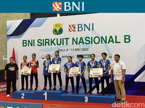 Pesan buat Atlet Muda BNI Sirnas 2023: Tetap Semangat, Mantapkan Diri!