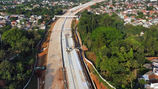 Hore... Tol Serpong-Cinere Segera Beroperasi Tahun Ini
