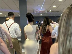 Viral Wanita Datang ke Acara Pernikahan Pakai Baju Transparan, Tuai Kritik