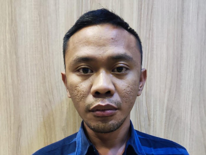 ZF yang diduga pelaku pemerkosaan ibu muda di Jakut (dok. Istimewa)