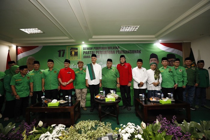 Bareng Kader PPP Jabar, Ganjar Perkuat Strategi Pemenangan Pilpres 2024