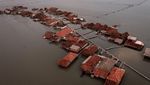 Belasan Desa di Demak Terdampak Banjir Rob