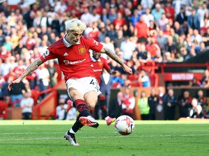 Garnacho Lewatkan 12 Laga MU, Comeback, lalu Bikin Gol