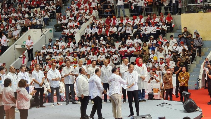Jokowi dalam Musra di Istora Senayan hari ini (Dok. Istimewa)