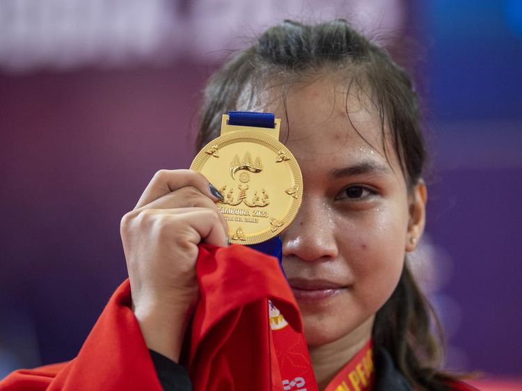Juliana Klarisa Sumbang Emas Ke-60 untuk Indonesia di SEA Games 2023