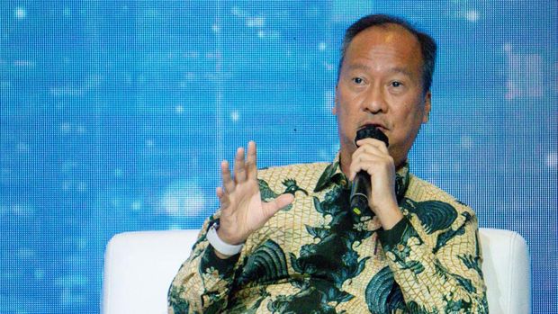 Menteri Perindustrian Agus Gumiwang Kartasasmita
