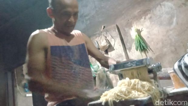 Mie ayam Bu Parti Klaten. Foto diunggah Minggu (14/5/2023).