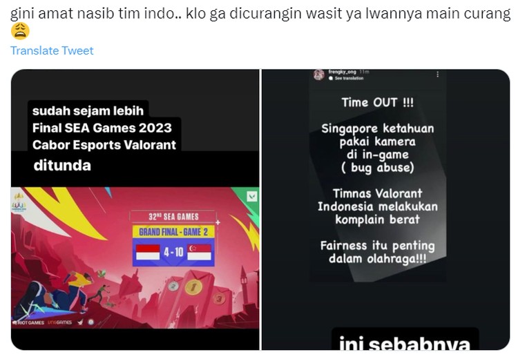 Momen Aneh SEA Games Dalam Rekaman Netizen
