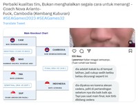 Momen Aneh SEA Games Dalam Rekaman Netizen