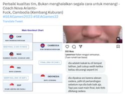 Aneka Momen Aneh SEA Games Dalam Rekaman Netizen di Twitter