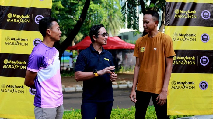 Pemanasan Jelang Maybank Marathon di Bali Pemanasan Jelang Maybank Marathon di Bali