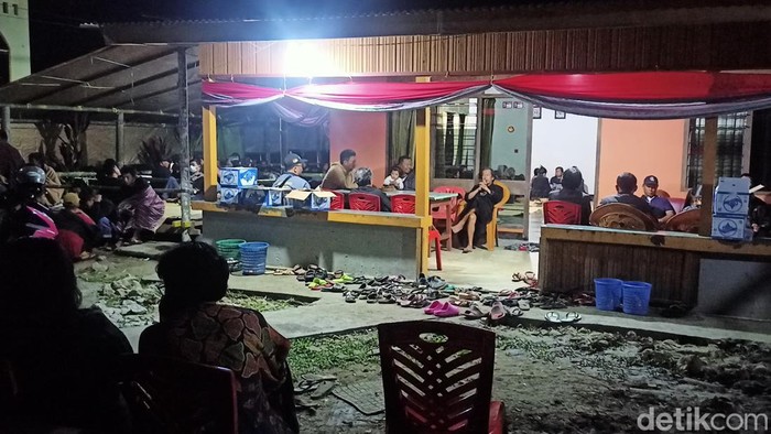 Suasana Rumah duka gadis Toraja yang tewas di Morowali.