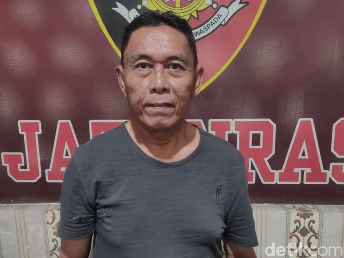 Achmad Mulyadi, perampok gaji karyawan di SPBU Sumsel ditangkap.