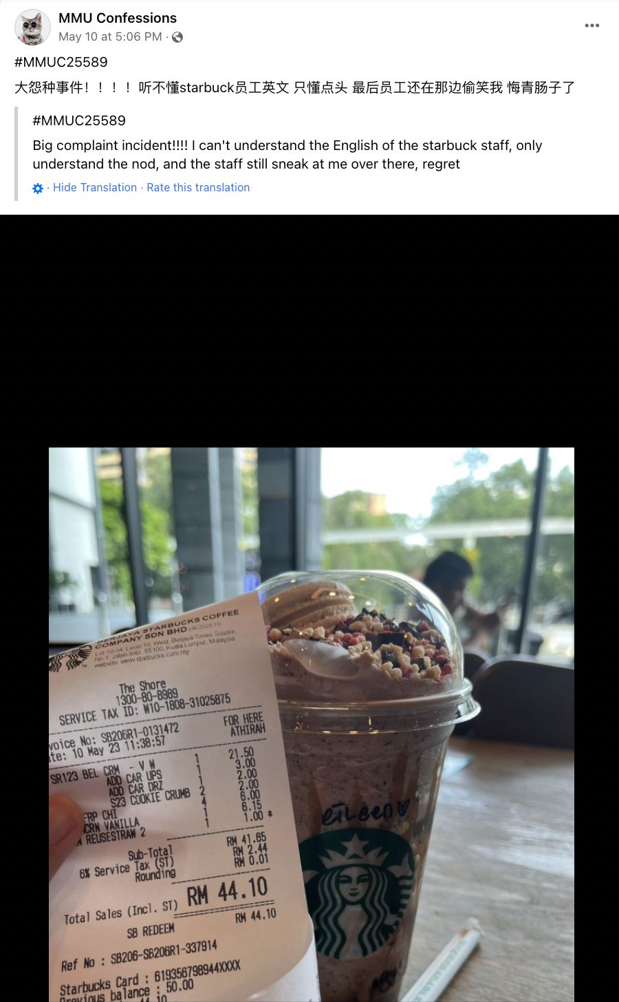 Beli Starbucks, Pelanggan Kaget Harus Bayar Rp 146 Ribu karena Hal Ini