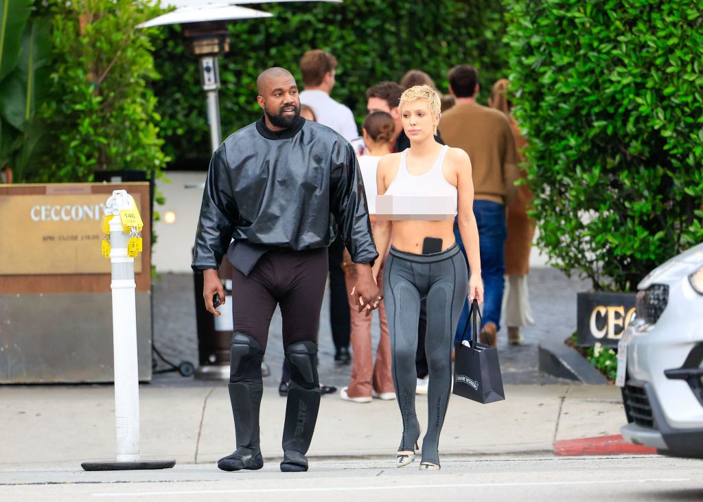 Bianca Censori LOS ANGELES, CA - MAY 13: Kanye West and Bianca Censori are seen on May 13, 2023 in Los Angeles, California. (Photo by Rachpoot/Bauer-Griffin/GC Images)