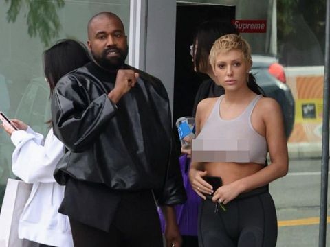 Bianca Censori LOS ANGELES, CA - MAY 13: Kanye West and Bianca Censori are seen on May 13, 2023 in Los Angeles, California. (Photo by Rachpoot/Bauer-Griffin/GC Images)