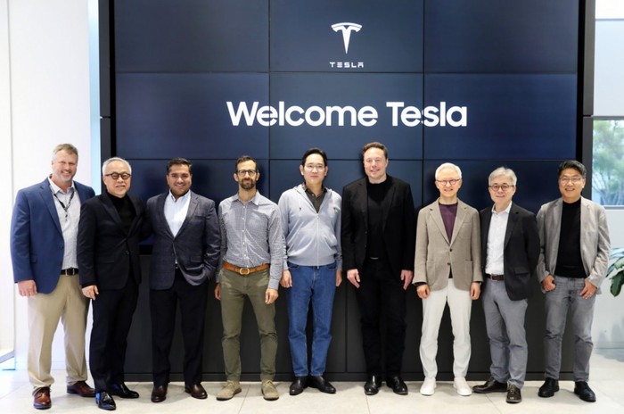 Bos Tesla, Elon Musk bertemu Bos Samsung, Lee Jae-yong.