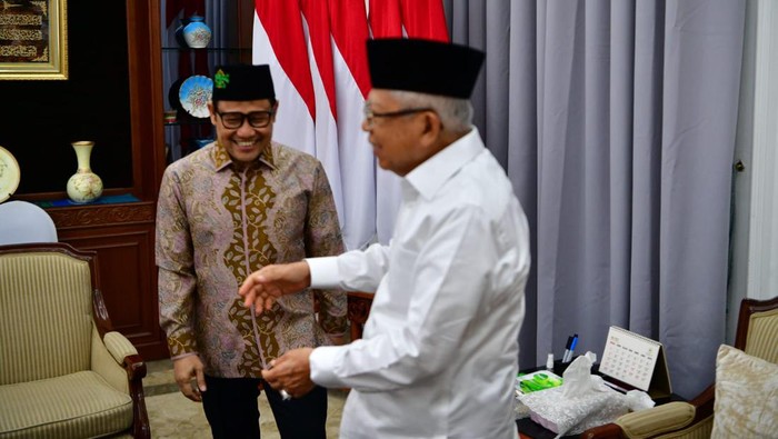 Cak Imin temui Wapres Maruf Amin