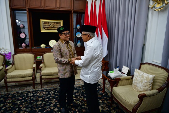 Cak Imin temui Wapres Maruf Amin