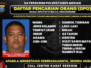 Polisi Sebar Foto Samsul Tarigan, Tersangka Penganiaya Petugas di Deli Serdang