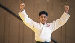 Ekspresi Atlet Indonesia Peraih Medali Emas SEA Games 2023