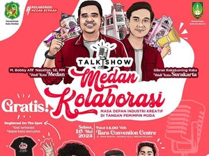 Bobby dan Gibran Akan Bincang-bincang soal Industri Kreatif di Medan Besok