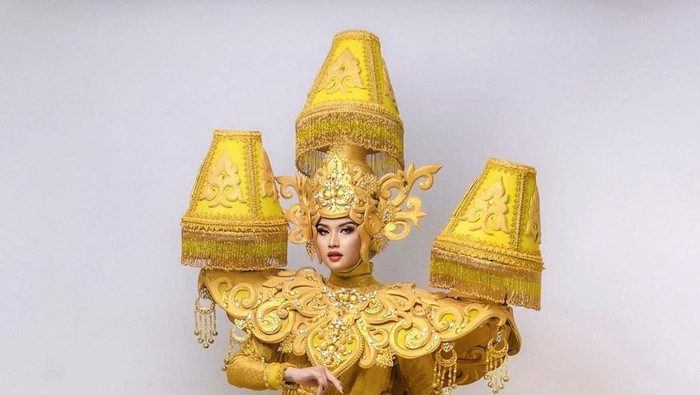 Foto Dwi Annisa Ramadhanty, B.Ed. finalis Puteri Indonesia Aceh 2023.
