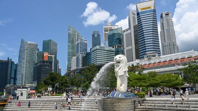 Penampakan Aktivitas Warga Singapura di Tengah Panas Mendidih!