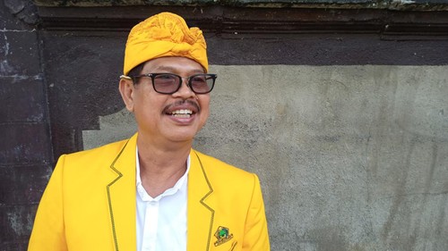 Ketua DPD Partai Golkar Tabanan I Nyoman Wirya. (Chairul Amri Simabur/detikBali)