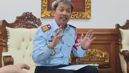 Kakanwil Kemenkumham Bali Anggiat Napitupulu (Triwidiyanti/detikBali)