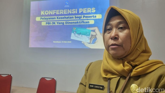 Kepala Dinas Kesehatan Surabaya Nanik Sukristina