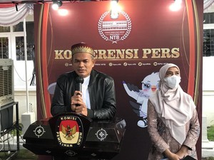KPU NTB Catat 23 Bacaleg DPD dan 18 Parpol Mendaftar