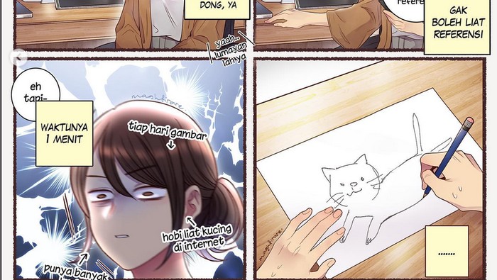 Komik strip.