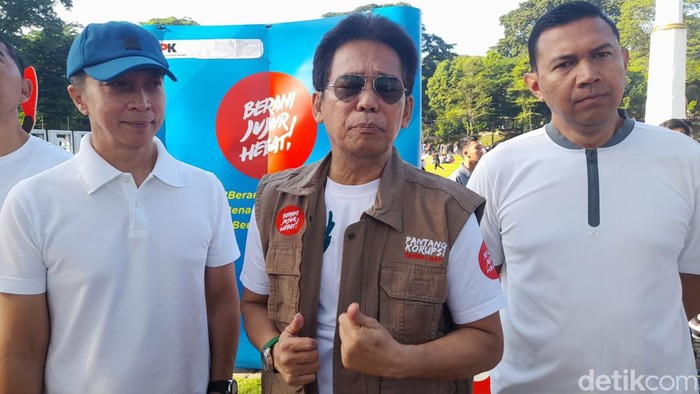 KPK gelar roadshow bus antikorupsi, ajak warga tolak serangan fajar jelang pemilu 2024.