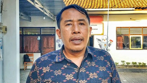 Ketua KPU Kabupaten Karangasem Ngurah Gede Maharjana (I Wayan Selamat Juniasa/detikBali)