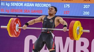 Mantap! Lifter Rahmat Erwin Raih Emas dan Pecah Rekor SEA Games