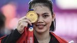 Lifter Tsabitha Alfiah Tambah Pundi-pundi Emas SEA Games 2023