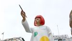 Lihat Lagi Penampakan Yayoi Kusama Raksasa di Paris