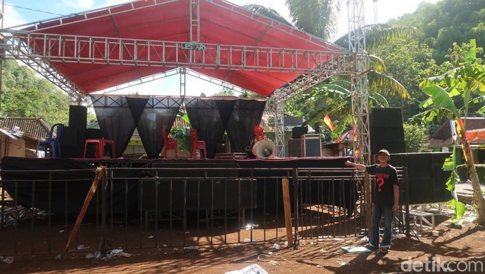 Lokasi tewasnya pemuda diduga tertembak senapan polisi di Wuni, Nglindur, Girisuba, Gunungkidul, Senin (15/5/2023).