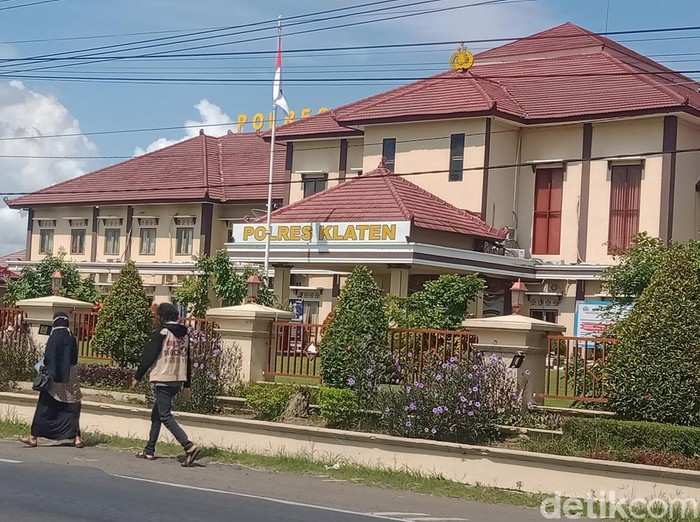 Mapolres Klaten, Jawa Tengah, Senin (15/5/2023).