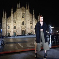 Maria sering diundang ke berbagai acara, termasuk fashion show.Foto: Instagram @ mariasharapova