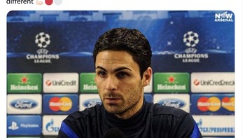 Menurut netizen ini, mayoritas pendukung Arsenal menilai Arteta telah melakukan pekerjaan hebat dengan menyaingi City. Ini adalah waktu yang hebat menjadi fans Arsenal dan jangan biarkan siapapun mengatakan yang berbeda, tulisnya. Foto: Twitter