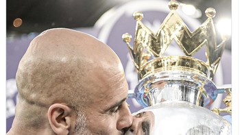 Jika di laga berikutnya melawan Chelsea menang, City akan mengangkat Piala Liga Inggris. Foto: Twitter