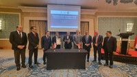 Penandatanganan kerja sama imbal dagang ini terdiri atas satu kontrak imbal dagang yang dilakukan PT Perusahaan Perdagangan Indonesia (PT PPI) selaku Badan Pelaksana (BP) imbal dagang Indonesia dengan Al Postan for General Import & Export sebagai BP imbal dagang Mesir.