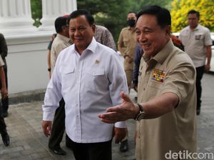 Momen Prabowo Silaturahmi dengan Purnawirawan Polri