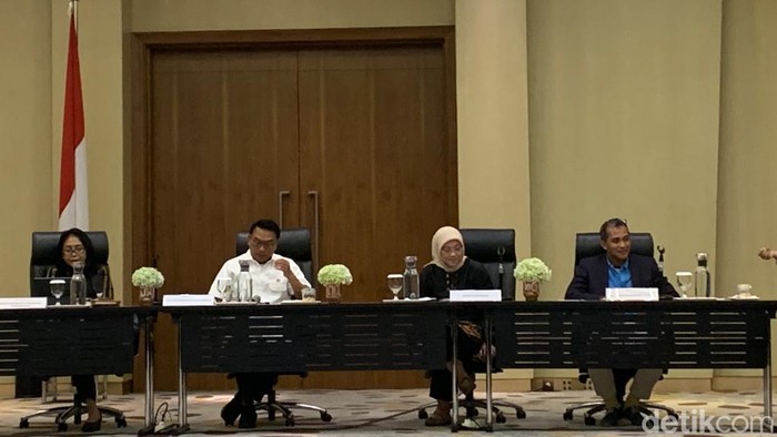 Pemerintah telah melaksanakan rapat final pembahasan Daftar Inventarisasi Masalah (DIM) Rancangan Undang-Undang tentang Perlindungan Pekerja Rumah Tangga (RUU PPRT). (Mulia Budi/detikcom)