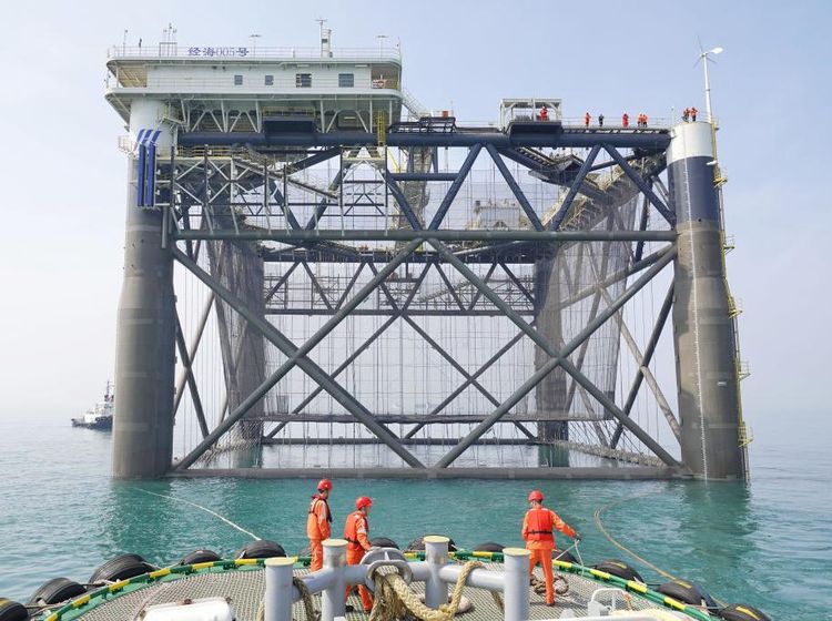 Penampakan Keramba Raksasa China yang Super Canggih